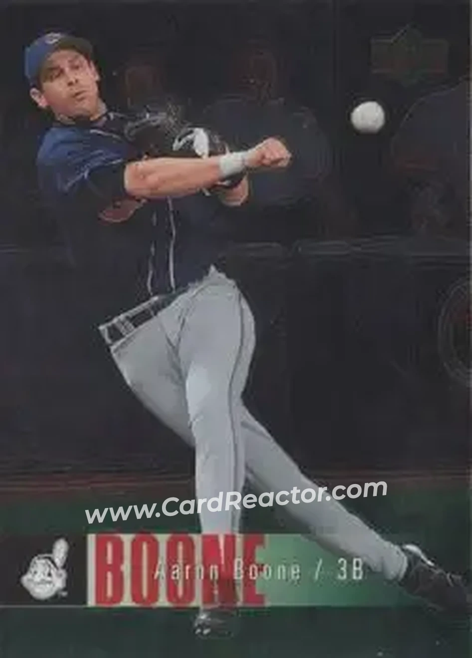 2006 Upper Deck Special F/X #137 - Aaron Boone - Cleveland Indians - Front 2006 Upper Deck Special F/X #137 - Aaron Boone - Cleveland Indians - Front