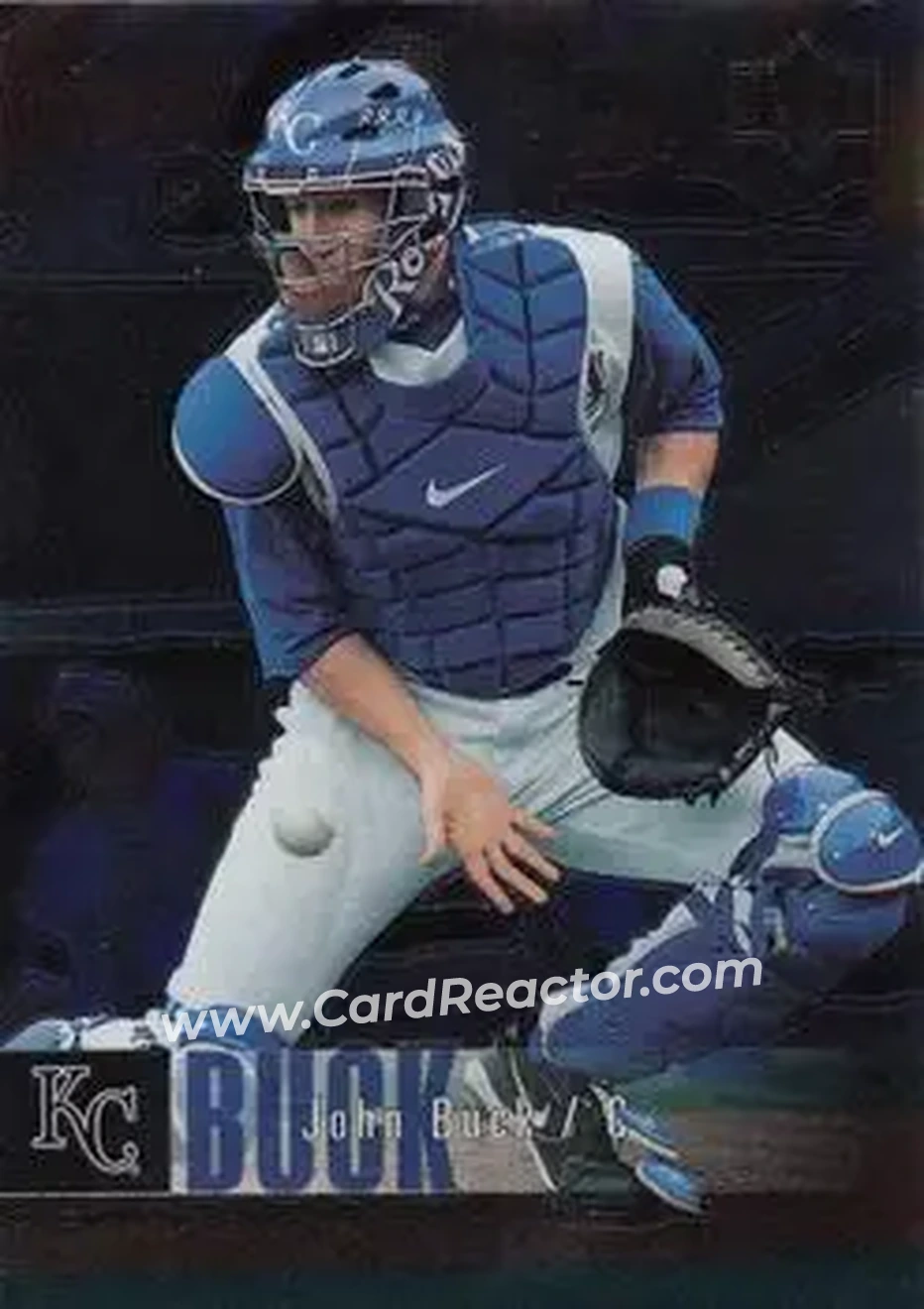 2006 Upper Deck Special F/X #227 - John Buck - Kansas City Royals - Front 2006 Upper Deck Special F/X #227 - John Buck - Kansas City Royals - Front