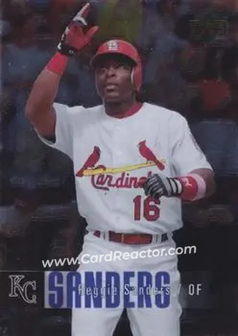 2006 Upper Deck Special F/X #431 - Reggie Sanders - Kansas City Royals - Front 2006 Upper Deck Special F/X #431 - Reggie Sanders - Kansas City Royals - Front