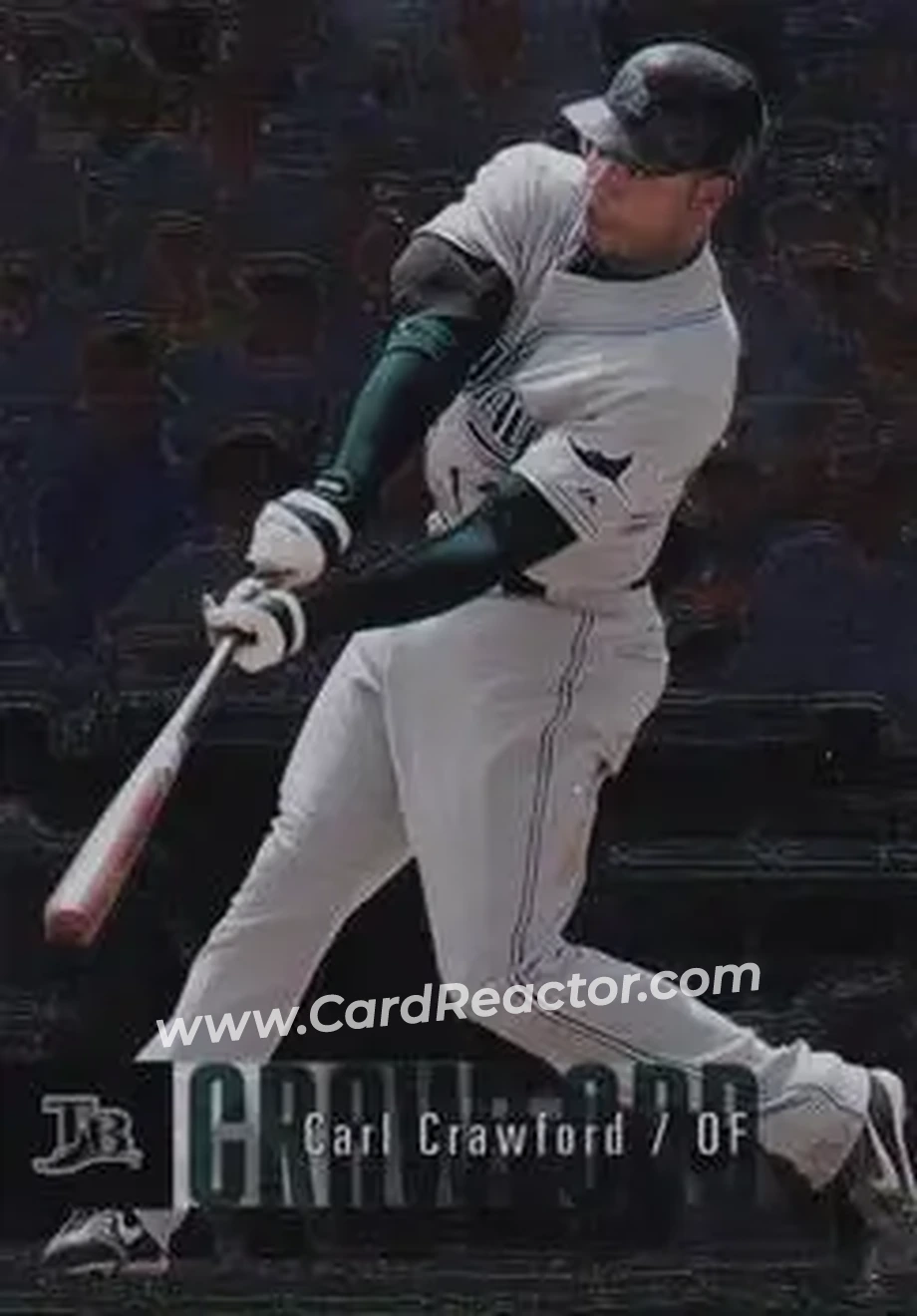 2006 Upper Deck Special F/X #438 - Carl Crawford - Tampa Bay Devil Rays - Front 2006 Upper Deck Special F/X #438 - Carl Crawford - Tampa Bay Devil Rays - Front