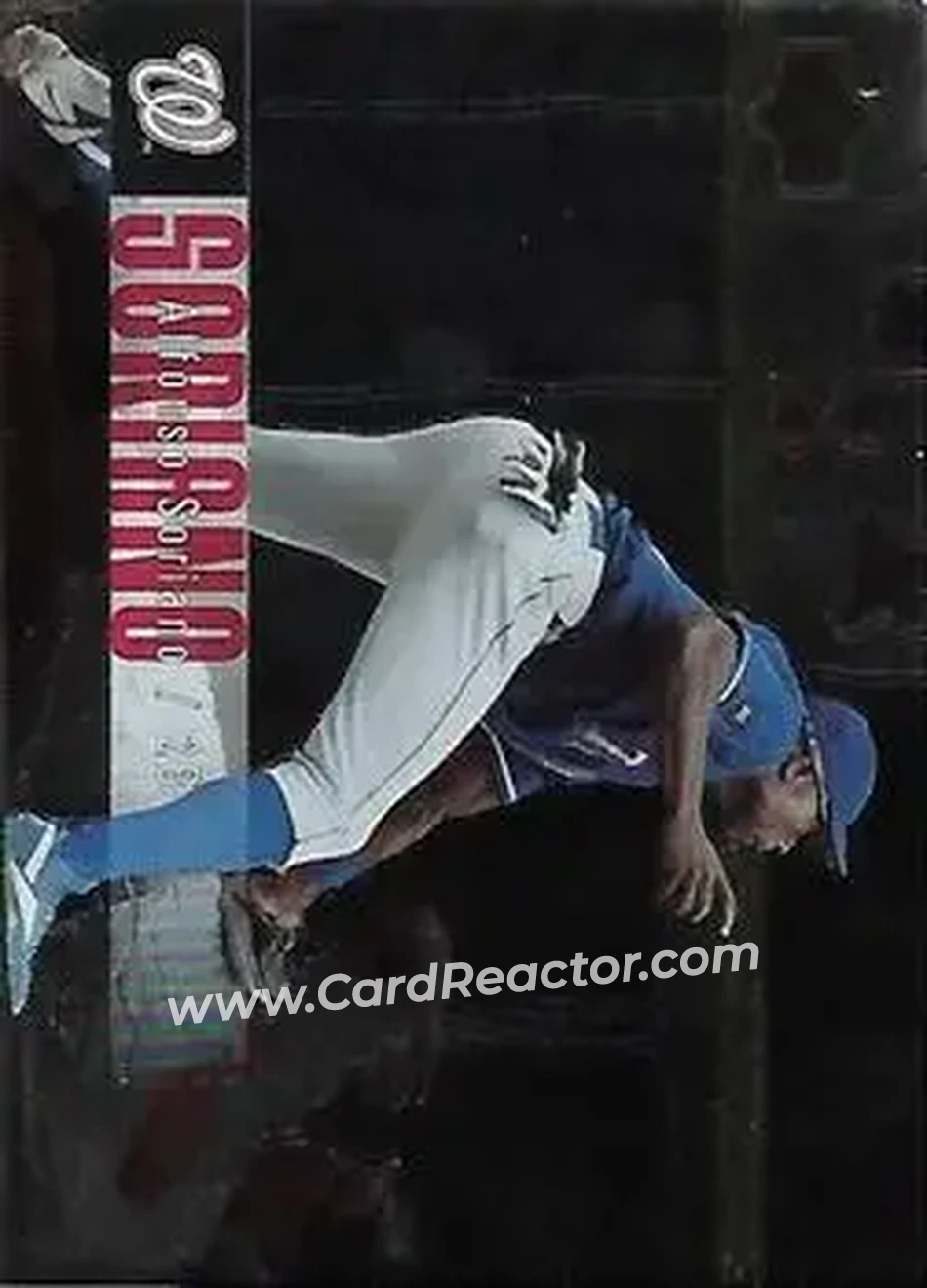 2006 Upper Deck Special F/X #453 - Alfonso Soriano - Washington Nationals - Front