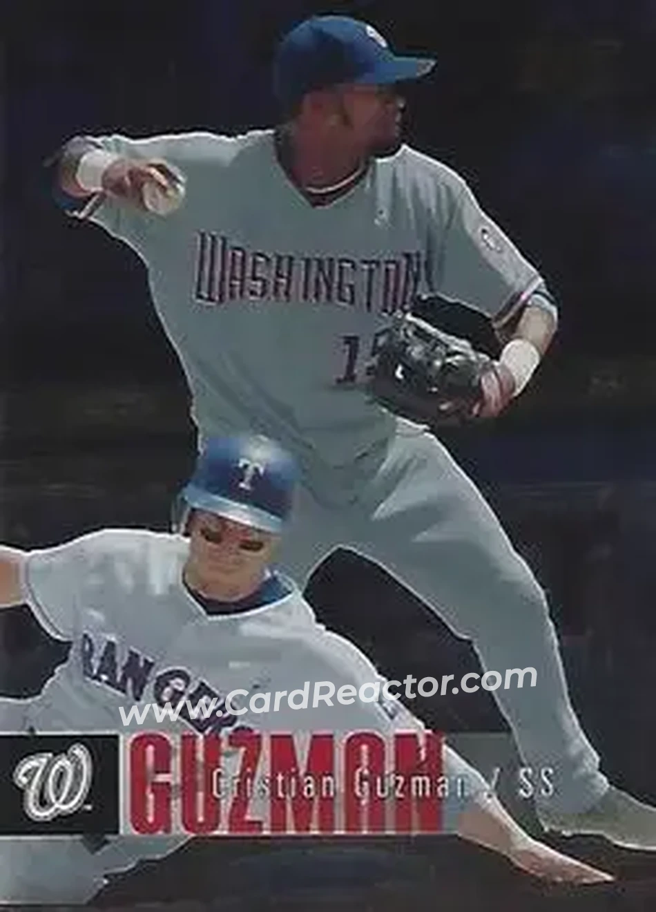 2006 Upper Deck Special F/X #488 - Cristian Guzman - Washington Nationals - Front 2006 Upper Deck Special F/X #488 - Cristian Guzman - Washington Nationals - Front