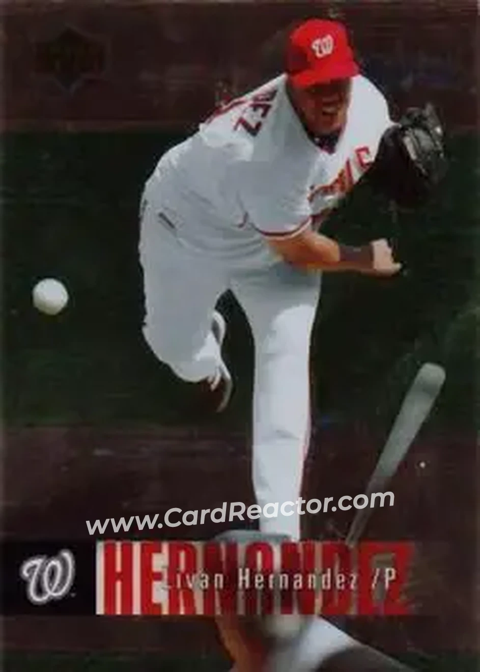 2006 Upper Deck Special F/X #493 - Livan Hernandez - Washington Nationals - Front 2006 Upper Deck Special F/X #493 - Livan Hernandez - Washington Nationals - Front