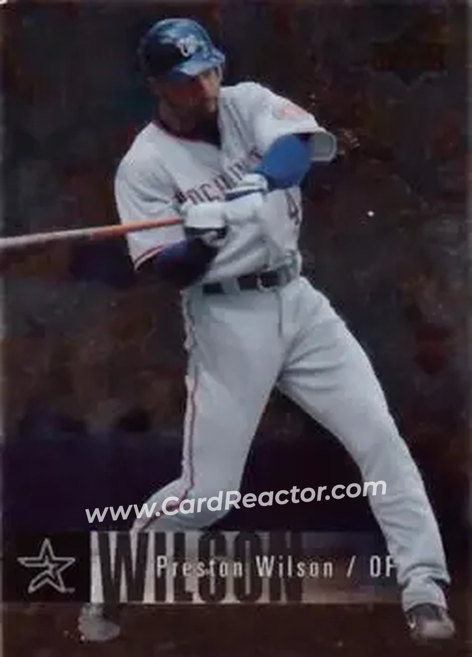 2006 Upper Deck Special F/X #496 - Preston Wilson - Houston Astros - Front 2006 Upper Deck Special F/X #496 - Preston Wilson - Houston Astros - Front