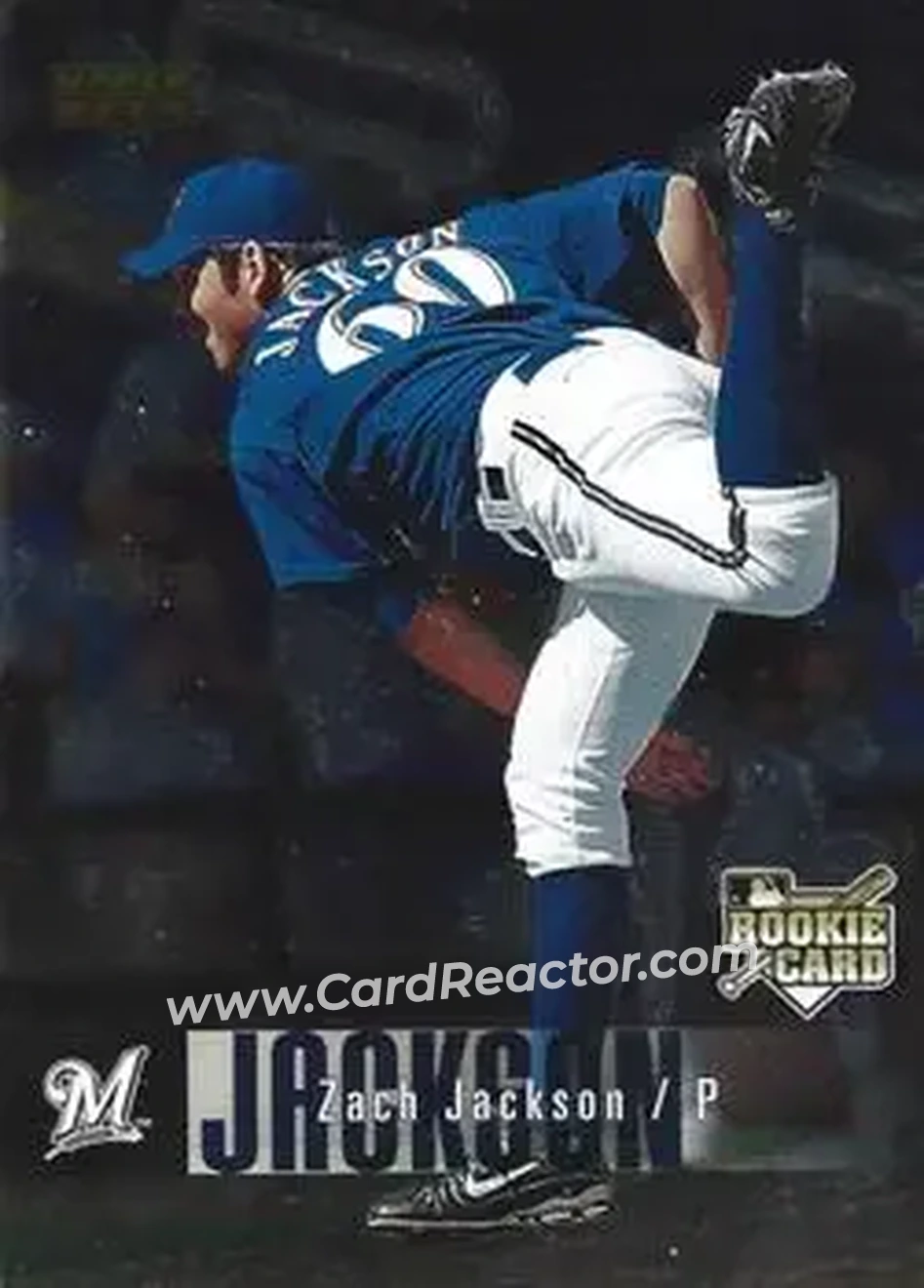 2006 Upper Deck Special F/X #76 - Zach Jackson - Milwaukee Brewers - Front