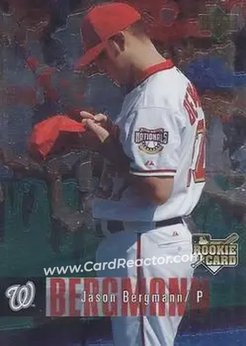 2006 Upper Deck Special F/X #133 - Jason Bergmann - Washington Nationals - Front 2006 Upper Deck Special F/X #133 - Jason Bergmann - Washington Nationals - Front