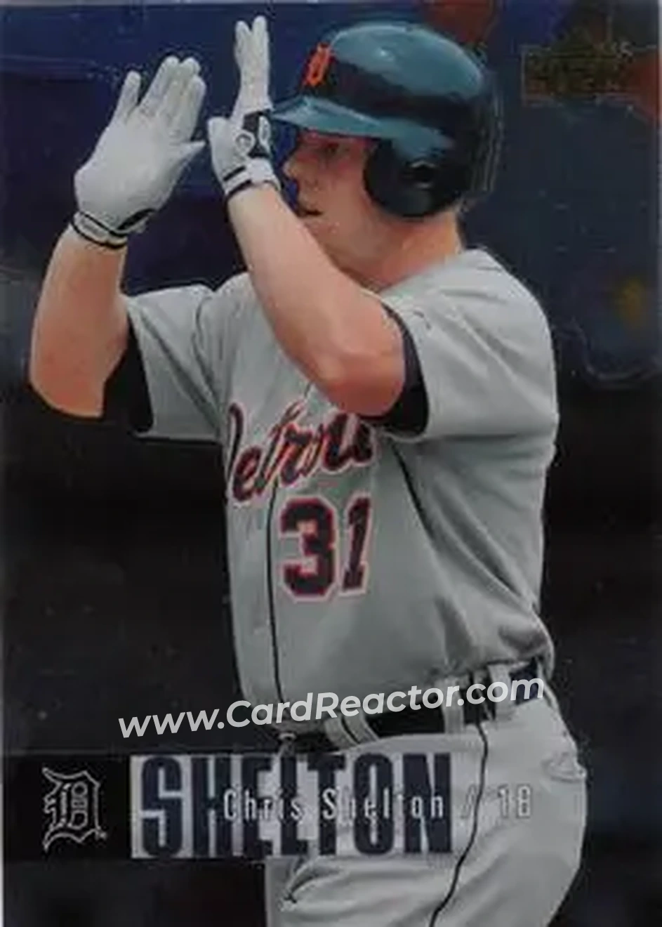 2006 Upper Deck Special F/X #172 - Chris Shelton - Detroit Tigers - Front 2006 Upper Deck Special F/X #172 - Chris Shelton - Detroit Tigers - Front