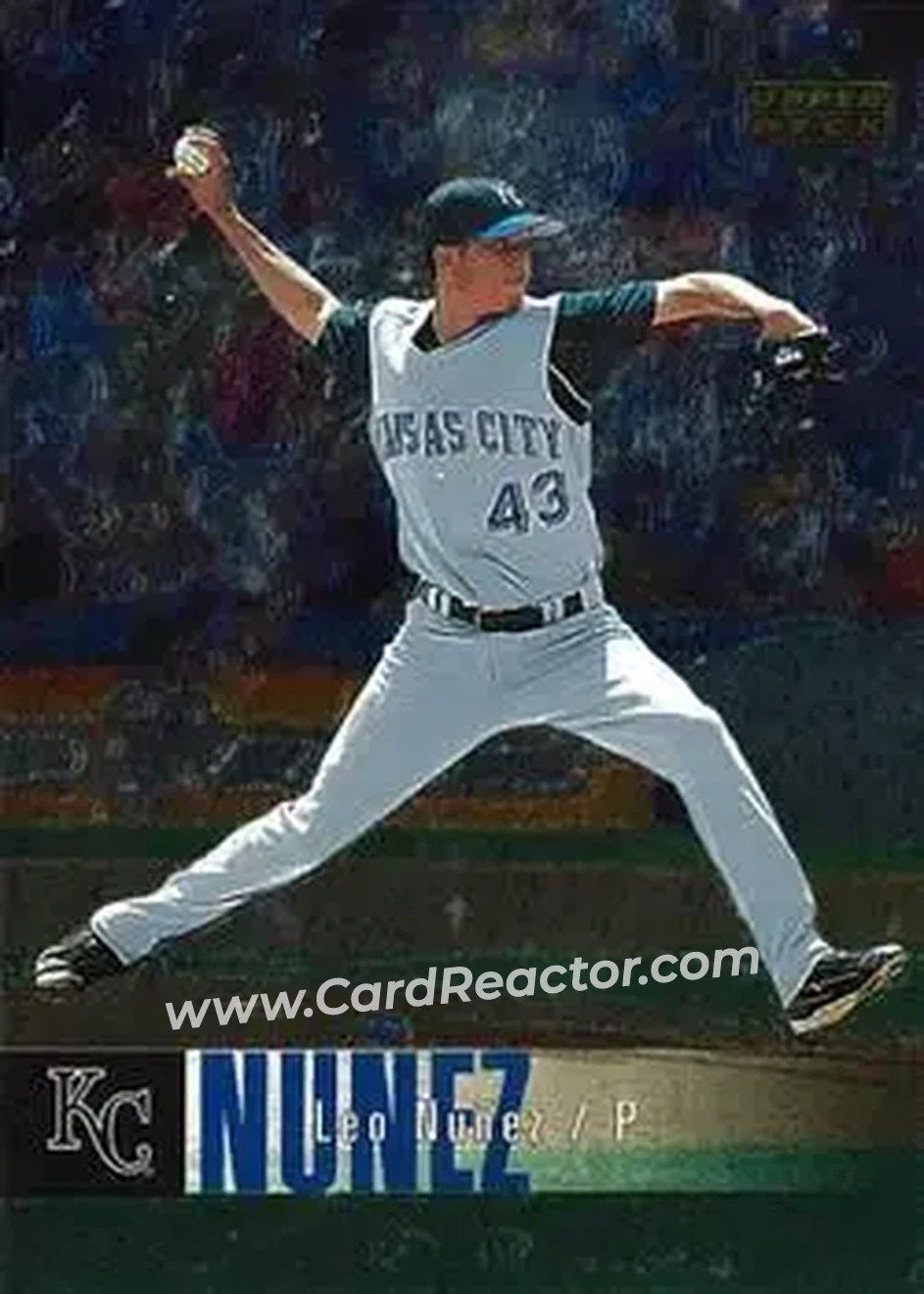 2006 Upper Deck Special F/X #207 - Leo Nunez - Kansas City Royals - Front 2006 Upper Deck Special F/X #207 - Leo Nunez - Kansas City Royals - Front