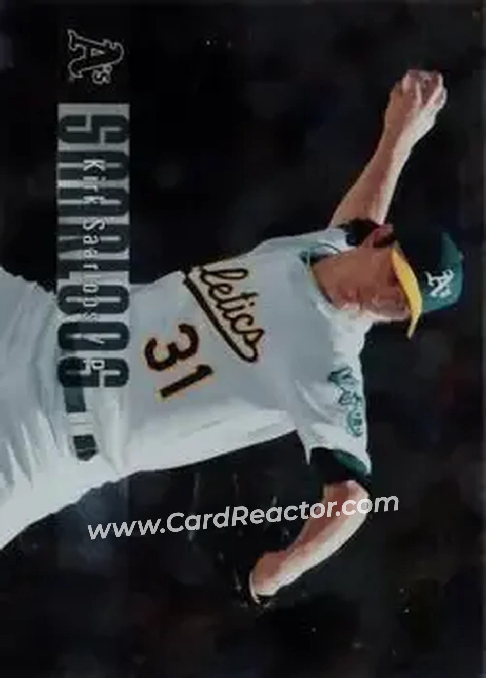 2006 Upper Deck Special F/X #333 - Kirk Saarloos - Oakland Athletics - Front