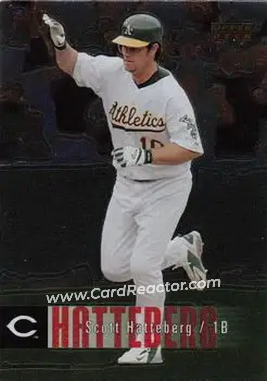 2006 Upper Deck Special F/X #337 - Scott Hatteberg - Oakland Athletics - Front 2006 Upper Deck Special F/X #337 - Scott Hatteberg - Oakland Athletics - Front