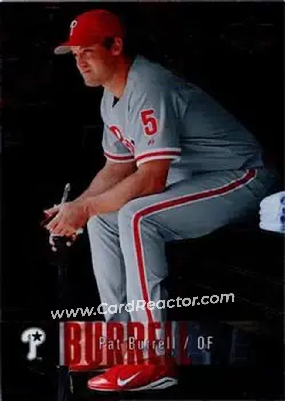 2006 Upper Deck Special F/X #350 - Pat Burrell - Philadelphia Phillies - Front 2006 Upper Deck Special F/X #350 - Pat Burrell - Philadelphia Phillies - Front