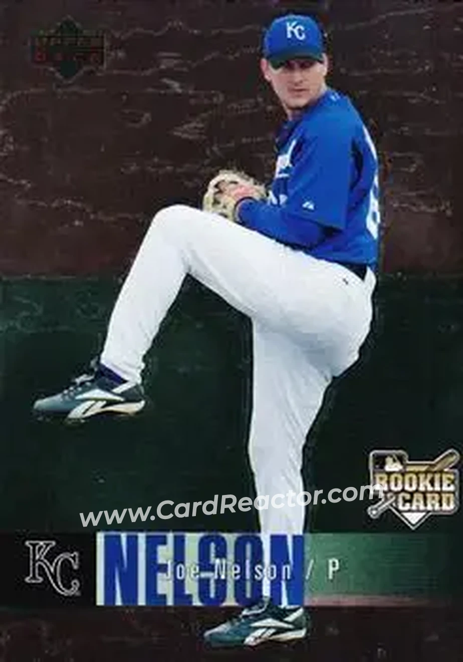 2006 Upper Deck Special F/X #368 - Joe Nelson - Kansas City Royals - Front
