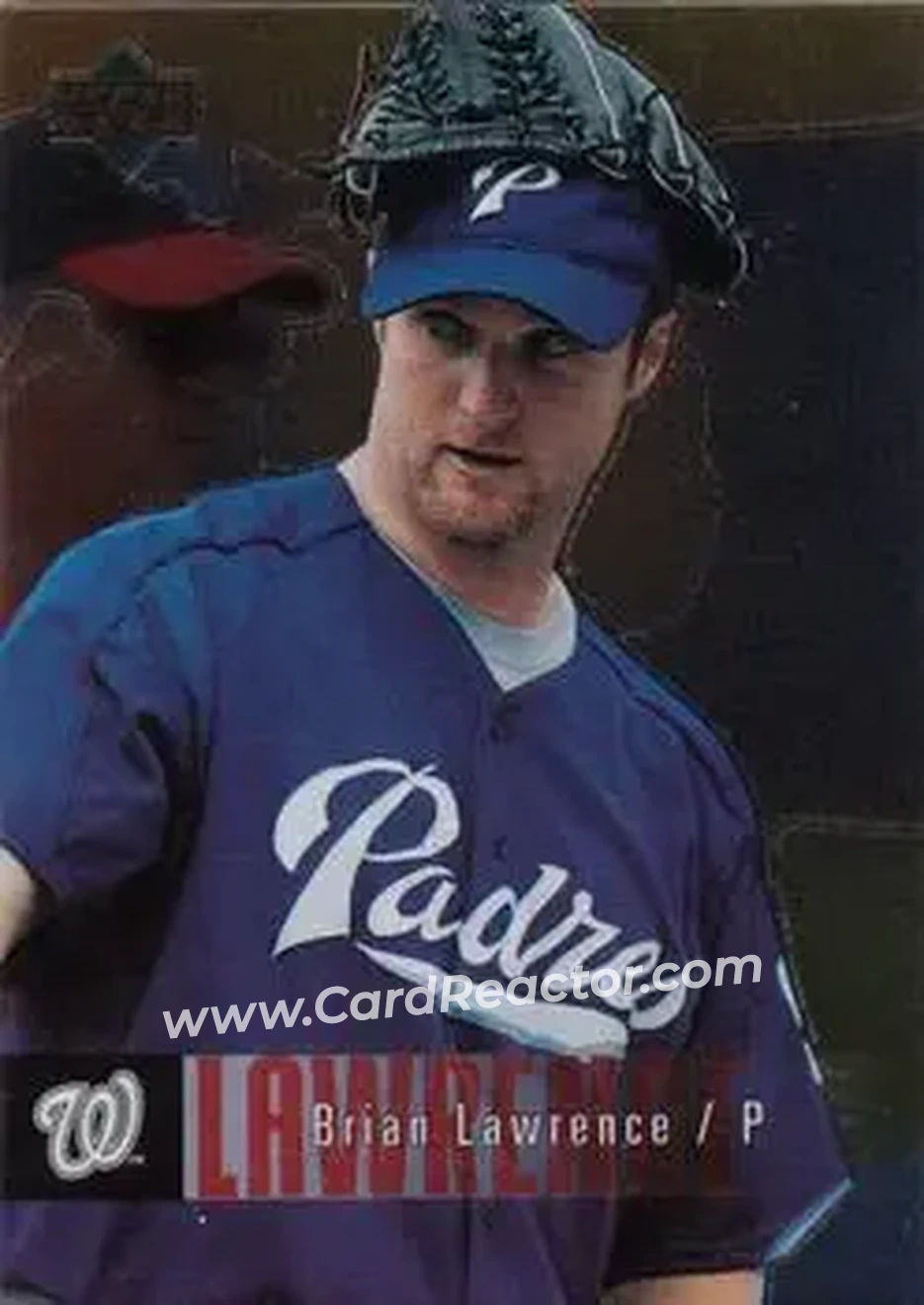 2006 Upper Deck Special F/X #373 - Brian Lawrence - Washington Nationals - Front