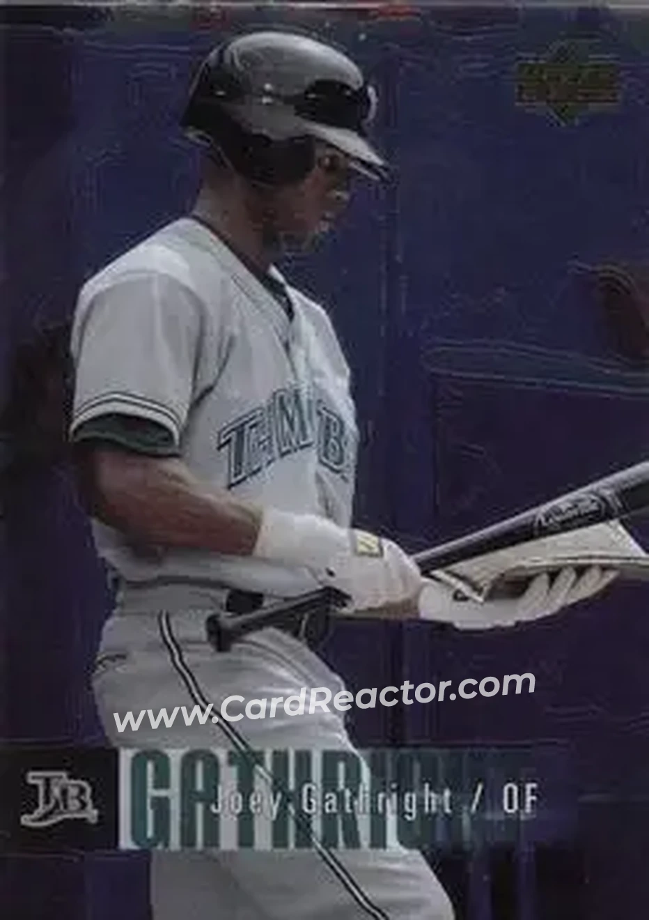 2006 Upper Deck Special F/X #442 - Joey Gathright - Tampa Bay Devil Rays - Front 2006 Upper Deck Special F/X #442 - Joey Gathright - Tampa Bay Devil Rays - Front