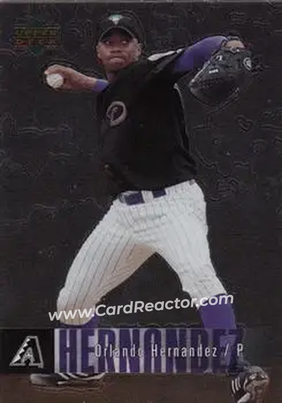 2006 Upper Deck Special F/X #509 - Orlando Hernandez - Arizona Diamondbacks - Front 2006 Upper Deck Special F/X #509 - Orlando Hernandez - Arizona Diamondbacks - Front