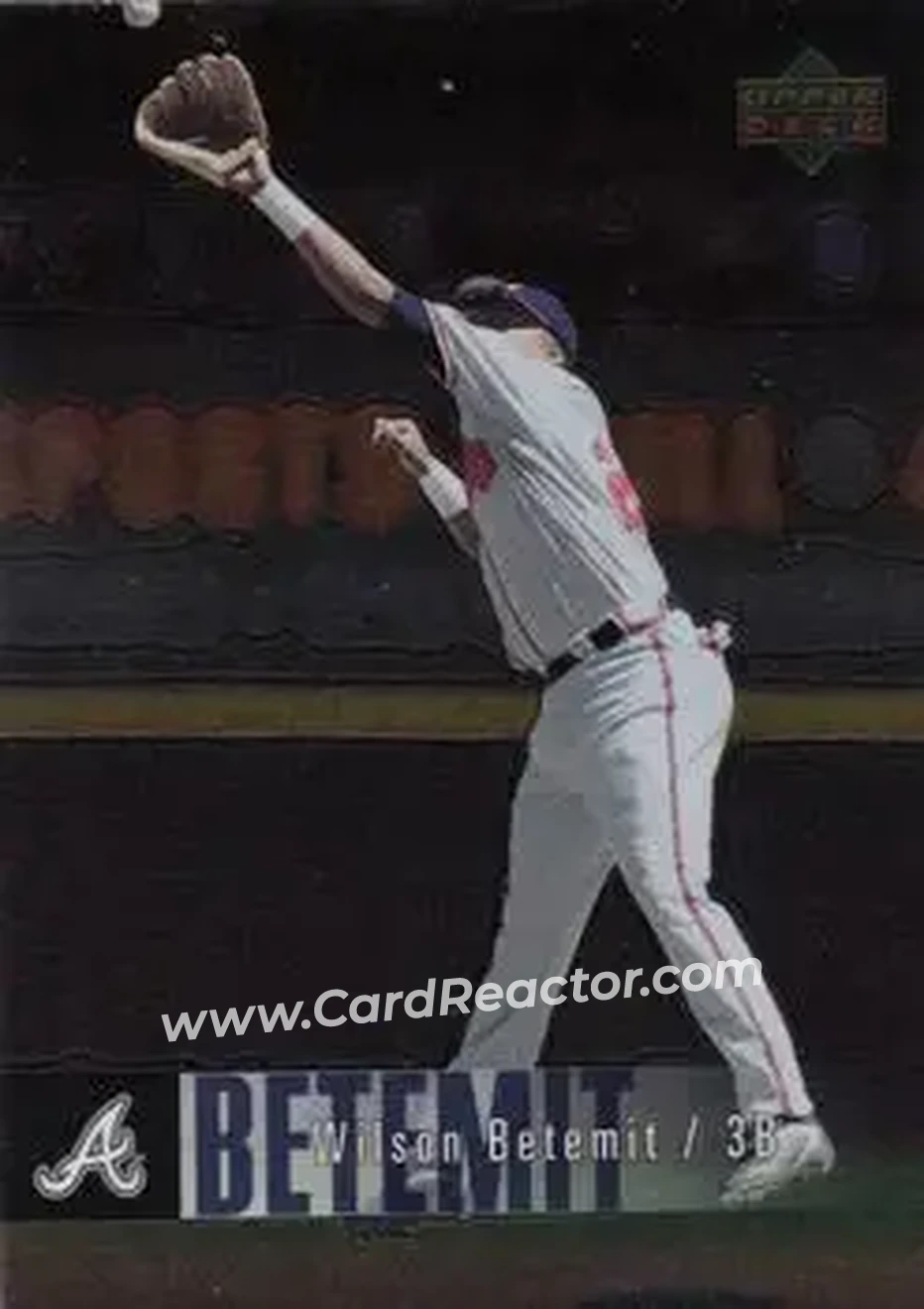 2006 Upper Deck Special F/X #520 - Wilson Betemit - Atlanta Braves - Front 2006 Upper Deck Special F/X #520 - Wilson Betemit - Atlanta Braves - Front
