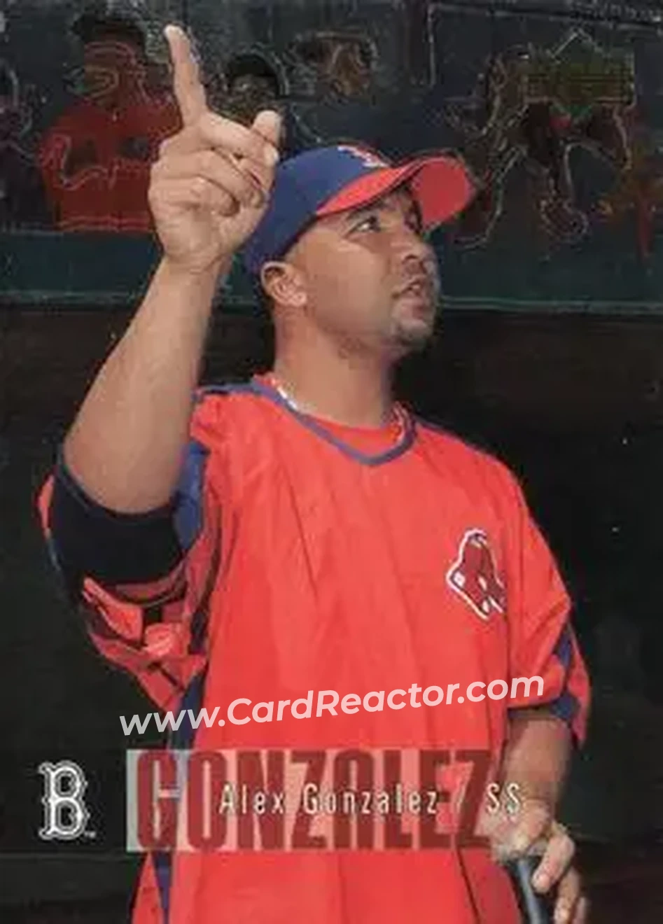 2006 Upper Deck Special F/X #536 - Alex Gonzalez - Boston Red Sox - Front 2006 Upper Deck Special F/X #536 - Alex Gonzalez - Boston Red Sox - Front