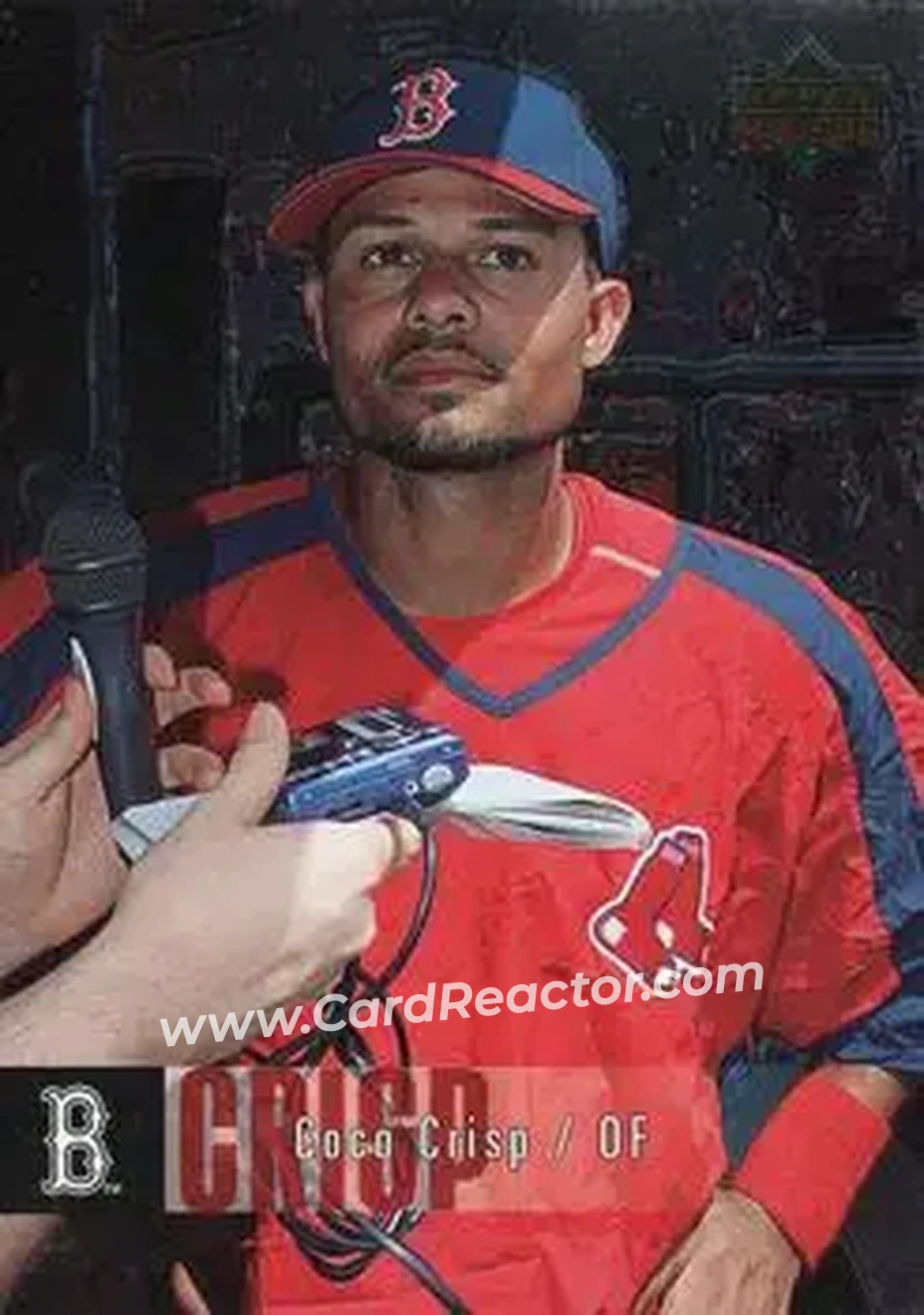 2006 Upper Deck Special F/X #537 - Coco Crisp - Boston Red Sox - Front 2006 Upper Deck Special F/X #537 - Coco Crisp - Boston Red Sox - Front