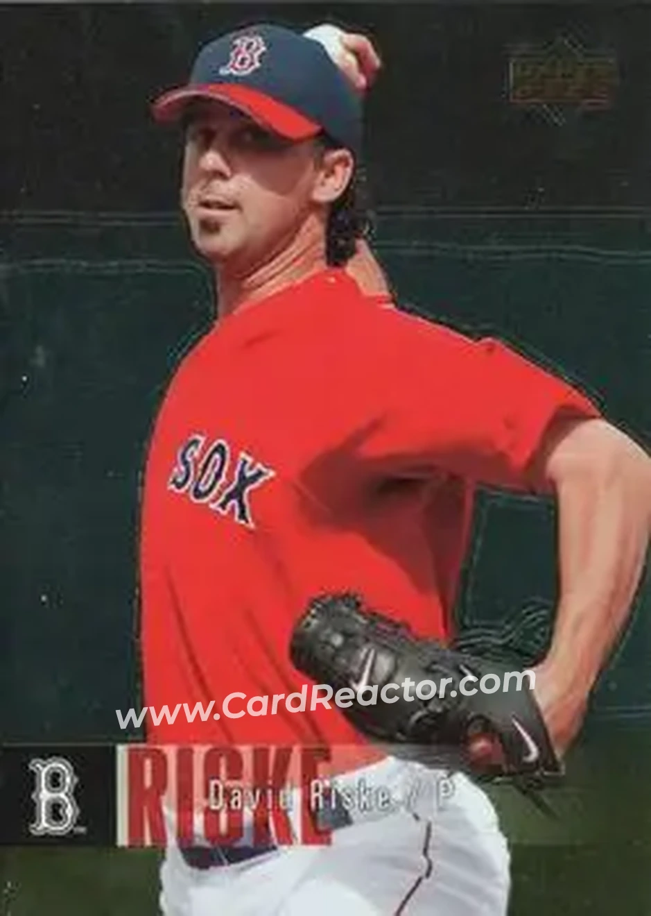 2006 Upper Deck Special F/X #538 - David Riske - Boston Red Sox - Front 2006 Upper Deck Special F/X #538 - David Riske - Boston Red Sox - Front