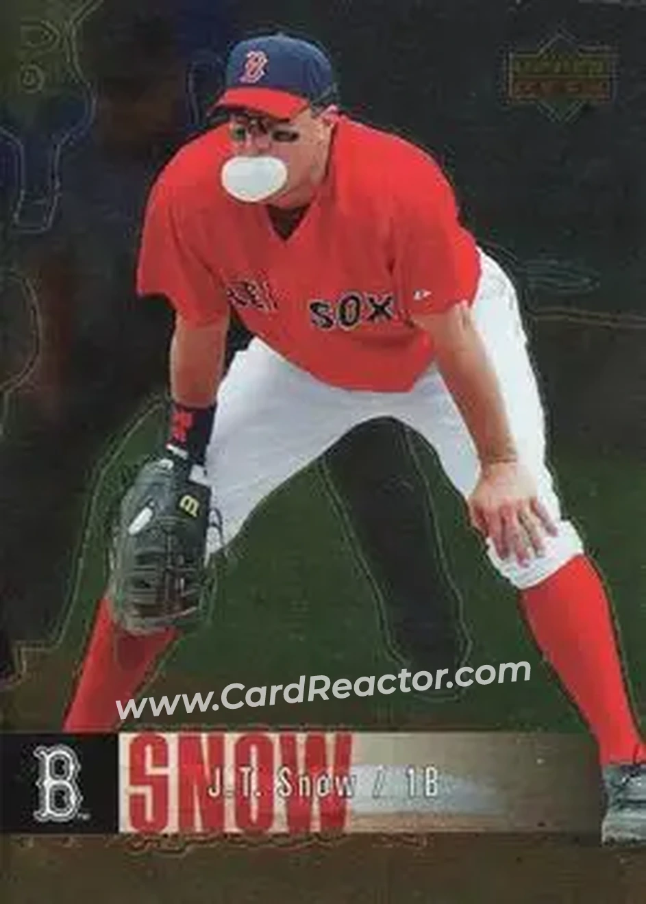 2006 Upper Deck Special F/X #541 - J.T. Snow - Boston Red Sox - Front 2006 Upper Deck Special F/X #541 - J.T. Snow - Boston Red Sox - Front