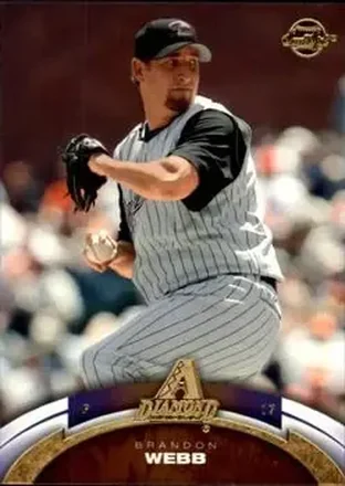 2006 Upper Deck Sweet Spot Update #3 - Brandon Webb - Arizona Diamondbacks