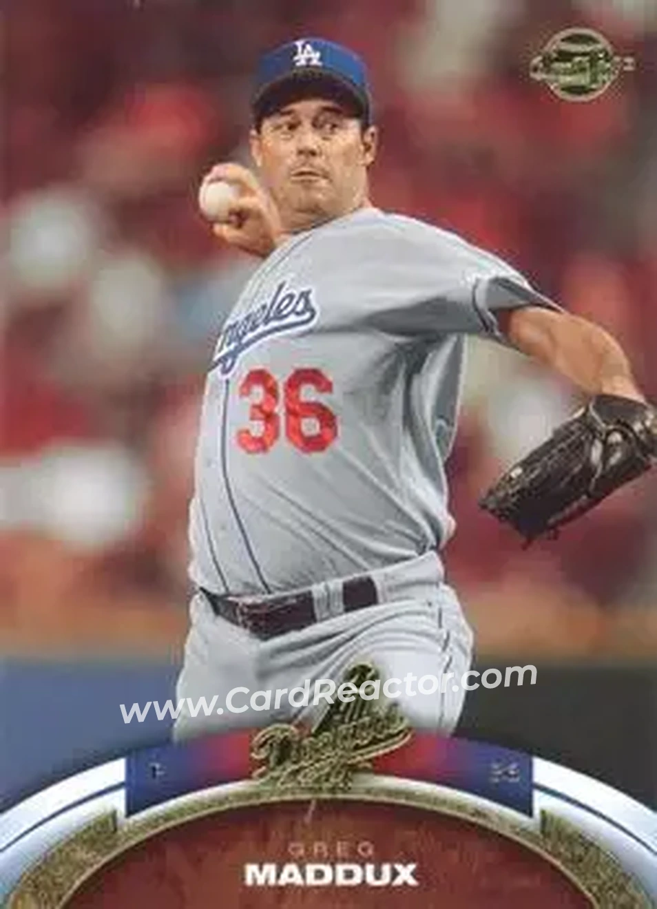 2006 Upper Deck Sweet Spot Update #16 - Greg Maddux - Los Angeles Dodgers - Front 2006 Upper Deck Sweet Spot Update #16 - Greg Maddux - Los Angeles Dodgers - Front