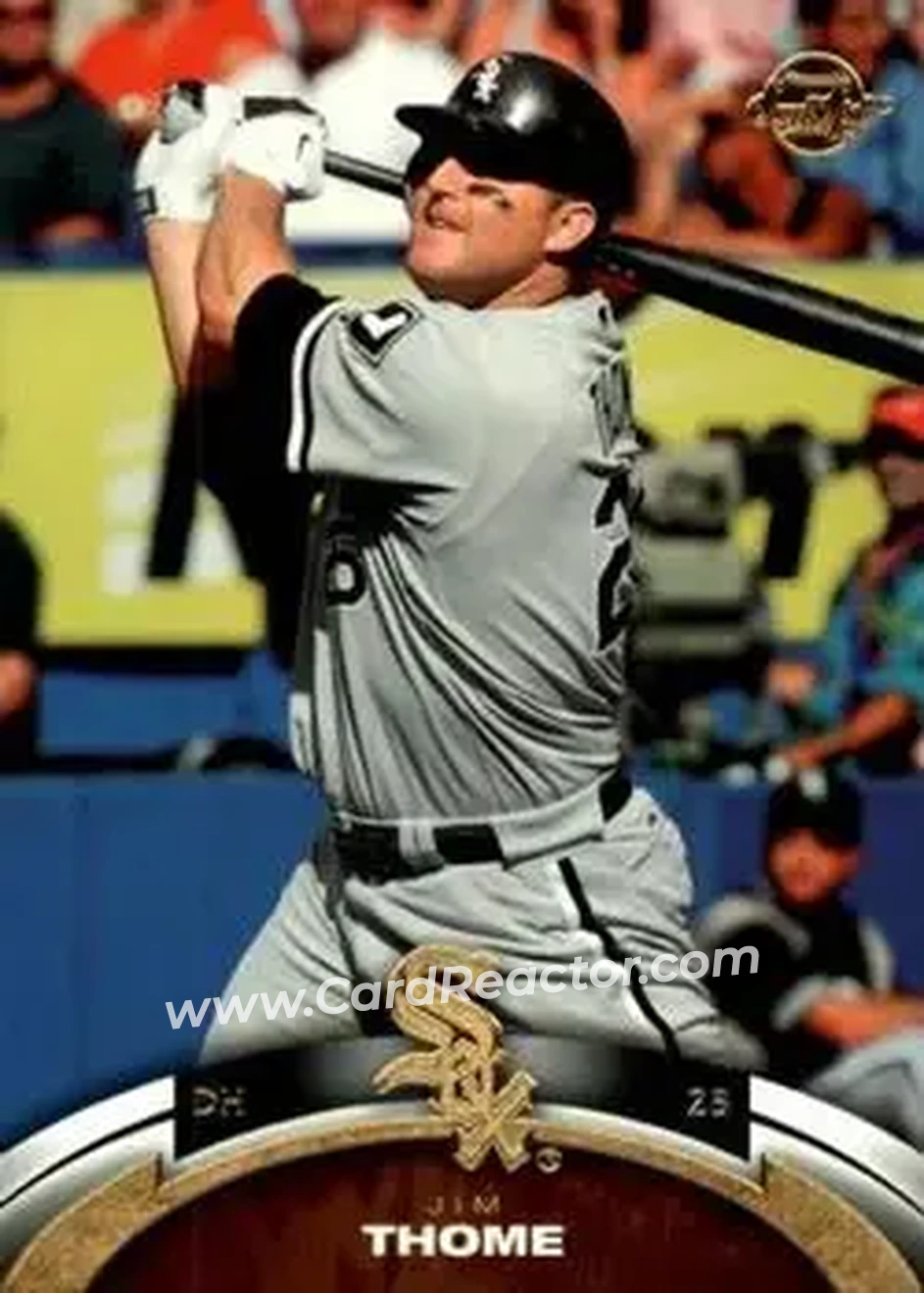 2006 Upper Deck Sweet Spot Update #20 - Jim Thome - Chicago White Sox - Front 2006 Upper Deck Sweet Spot Update #20 - Jim Thome - Chicago White Sox - Front