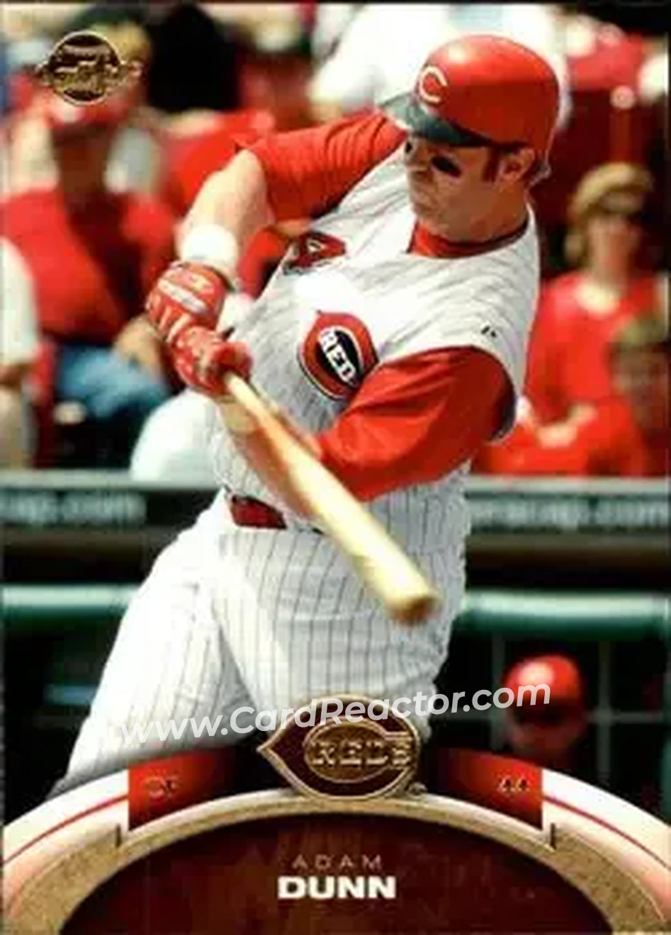2006 Upper Deck Sweet Spot Update #25 - Adam Dunn - Cincinnati Reds - Front 2006 Upper Deck Sweet Spot Update #25 - Adam Dunn - Cincinnati Reds - Front