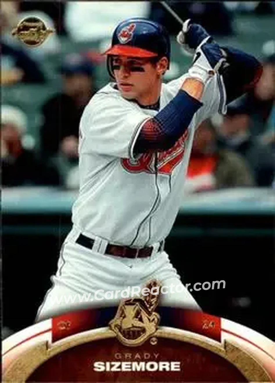 2006 Upper Deck Sweet Spot Update #29 - Grady Sizemore - Cleveland Indians - Front 2006 Upper Deck Sweet Spot Update #29 - Grady Sizemore - Cleveland Indians - Front
