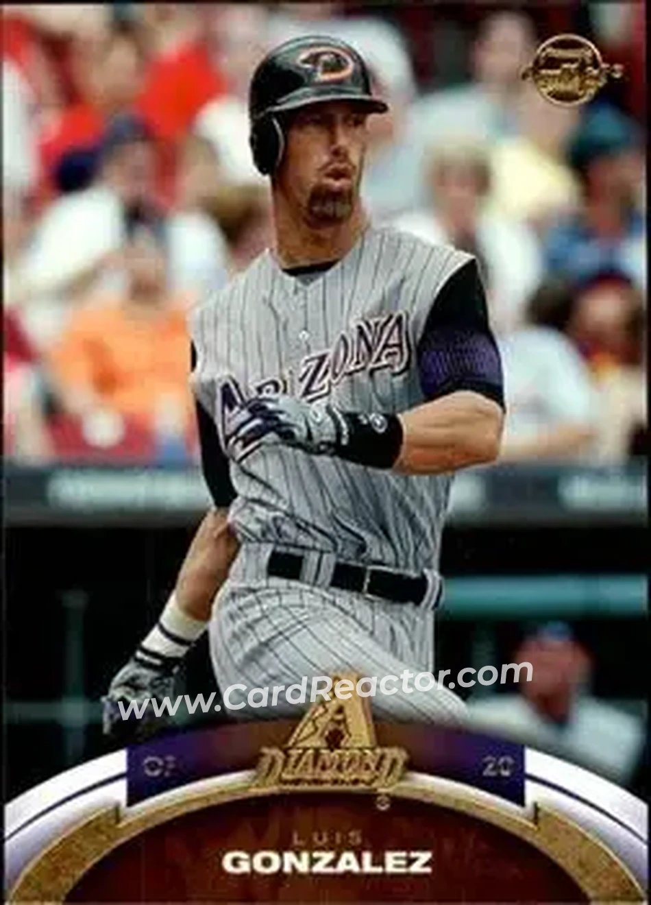2006 Upper Deck Sweet Spot Update #1 - Luis Gonzalez - Arizona Diamondbacks - Front