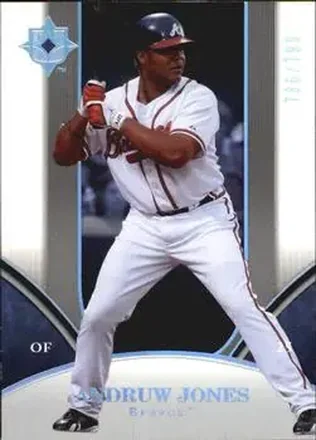 2006 Upper Deck Ultimate Collection #4 - Andruw Jones - Atlanta Braves