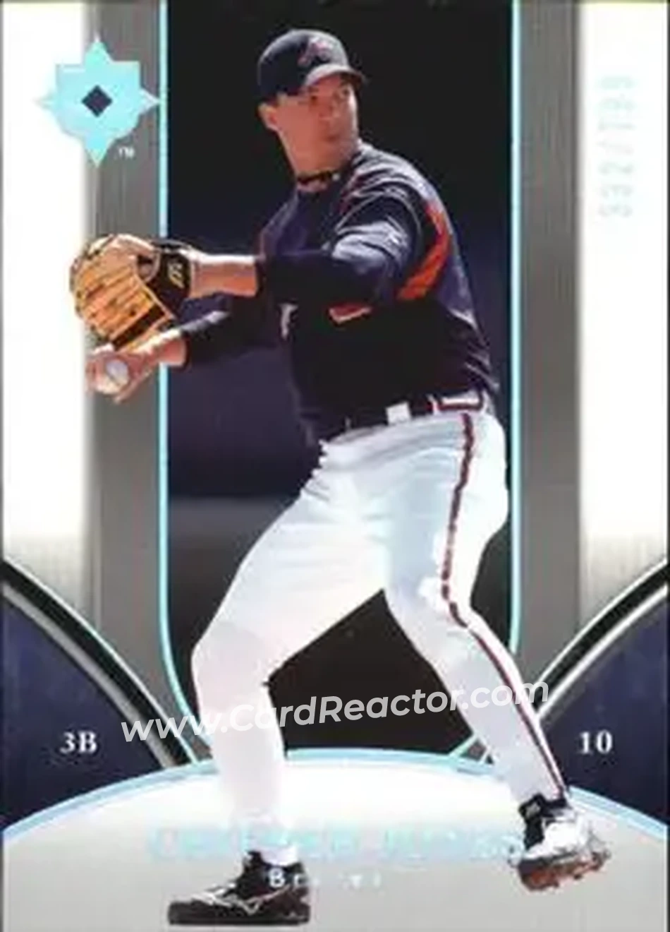2006 Upper Deck Ultimate Collection #5 - Chipper Jones - Atlanta Braves - Front 2006 Upper Deck Ultimate Collection #5 - Chipper Jones - Atlanta Braves - Front