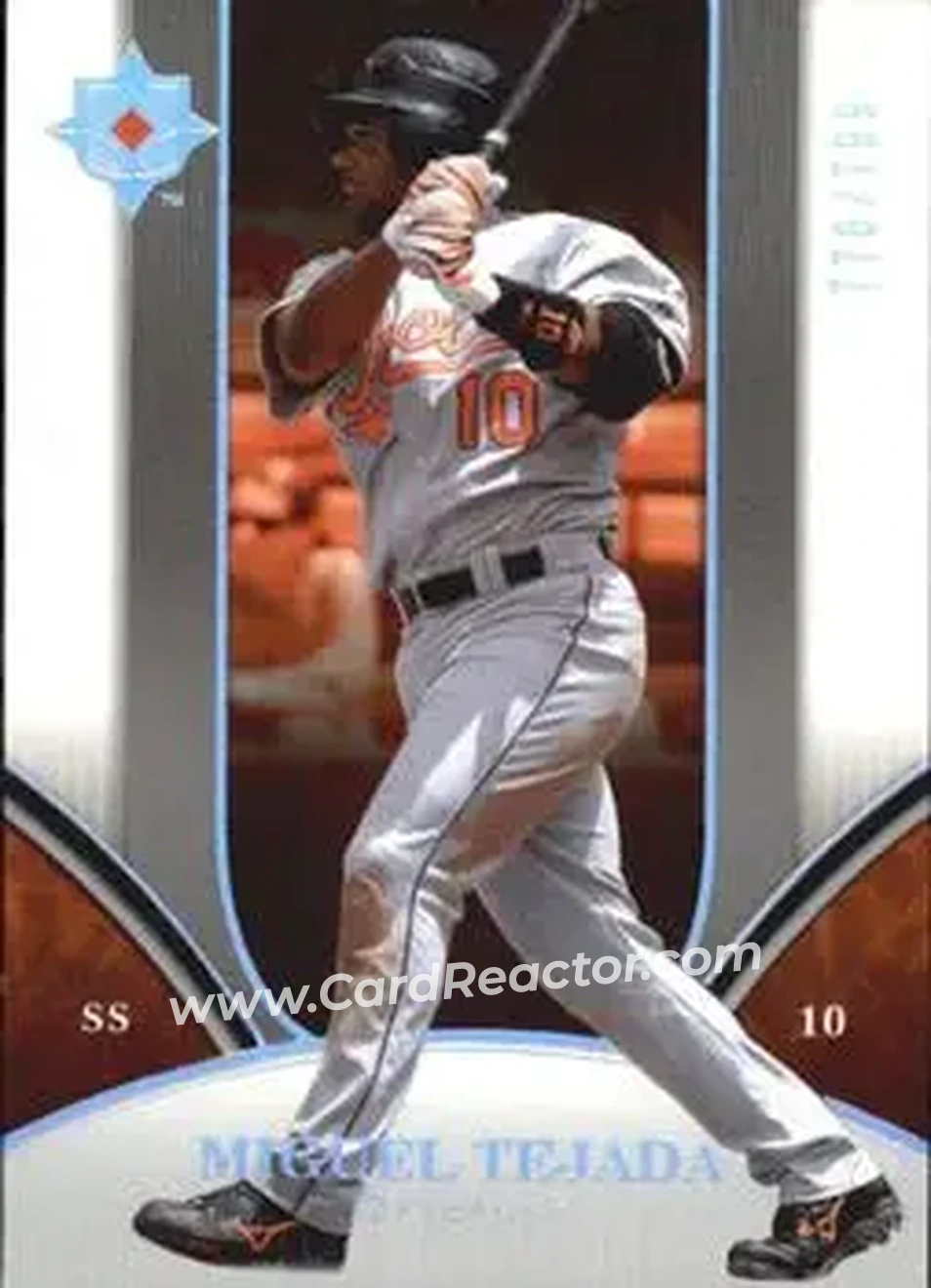 2006 Upper Deck Ultimate Collection #8 - Miguel Tejada - Baltimore Orioles - Front 2006 Upper Deck Ultimate Collection #8 - Miguel Tejada - Baltimore Orioles - Front