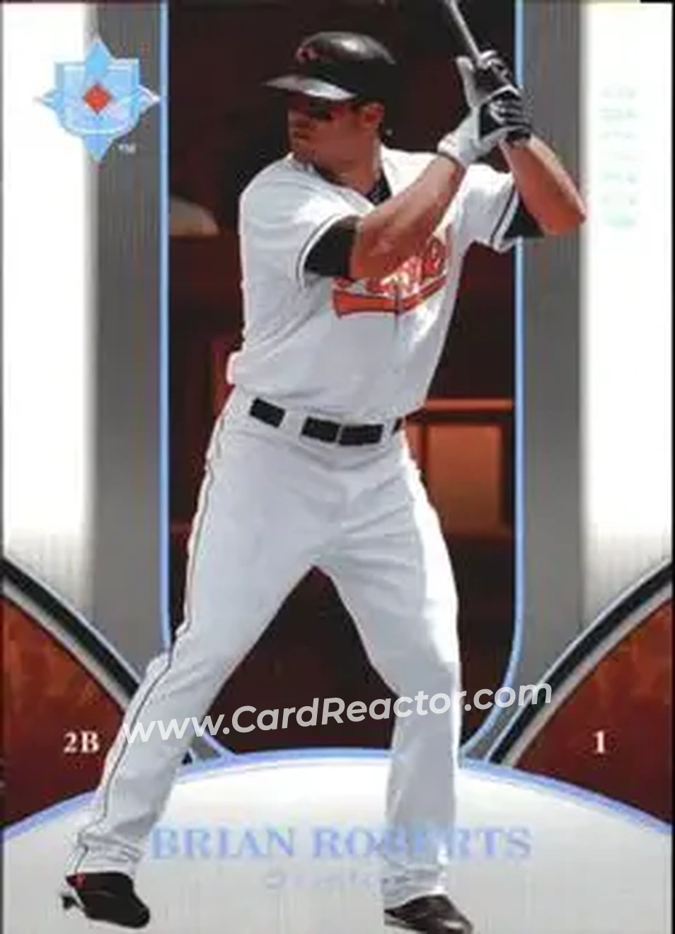 2006 Upper Deck Ultimate Collection #9 - Brian Roberts - Baltimore Orioles - Front 2006 Upper Deck Ultimate Collection #9 - Brian Roberts - Baltimore Orioles - Front