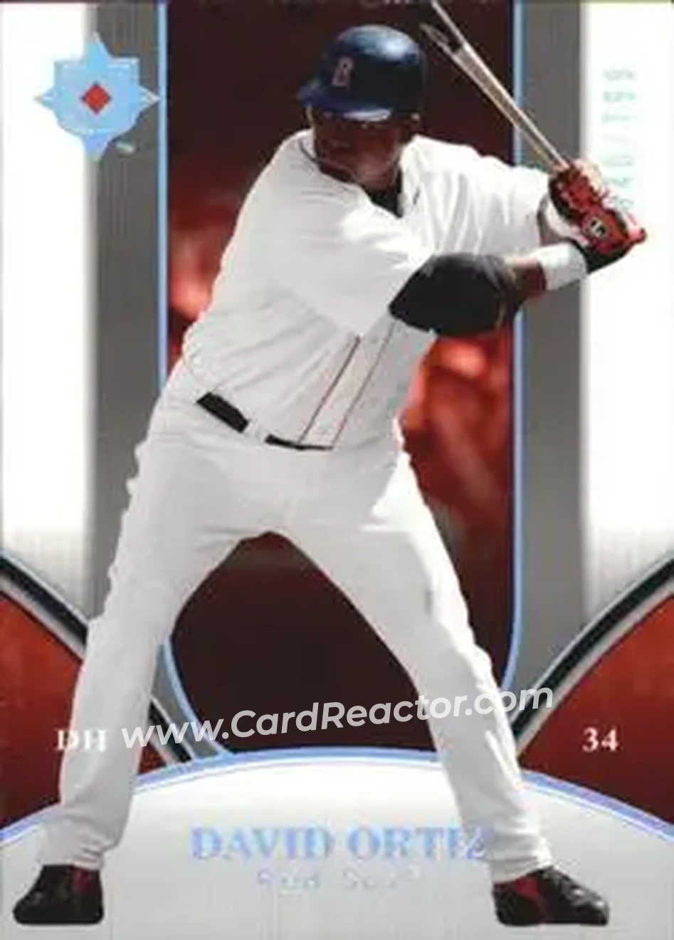 2006 Upper Deck Ultimate Collection #12 - David Ortiz - Boston Red Sox - Front 2006 Upper Deck Ultimate Collection #12 - David Ortiz - Boston Red Sox - Front