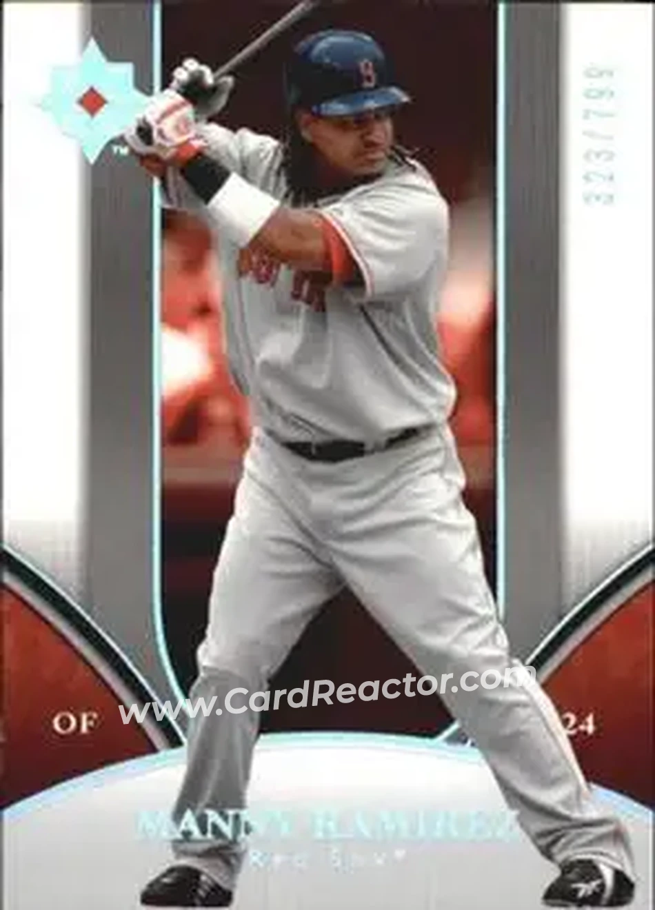2006 Upper Deck Ultimate Collection #13 - Manny Ramirez - Boston Red Sox - Front 2006 Upper Deck Ultimate Collection #13 - Manny Ramirez - Boston Red Sox - Front