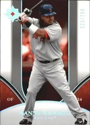 2006 Upper Deck Ultimate Collection #13 - Manny Ramirez - Boston Red Sox