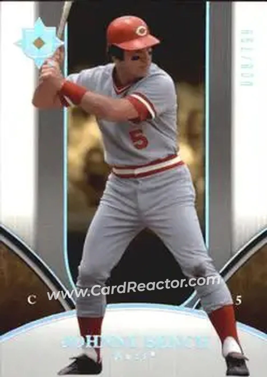 2006 Upper Deck Ultimate Collection #14 - Johnny Bench - Cincinnati Reds - Front