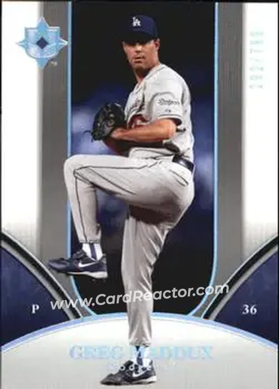 2006 Upper Deck Ultimate Collection #16 - Greg Maddux - Los Angeles Dodgers - Front
