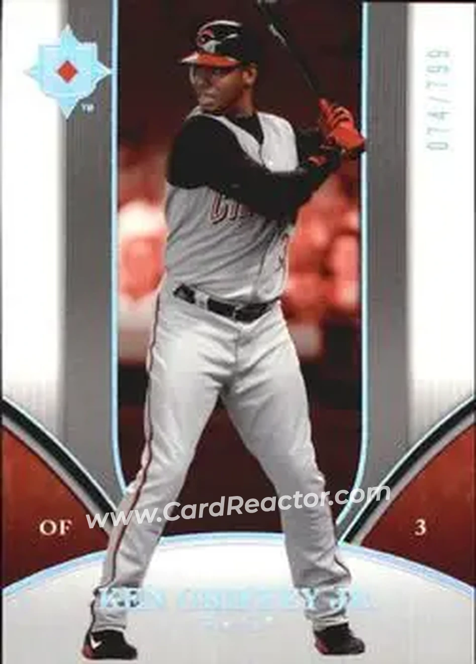 2006 Upper Deck Ultimate Collection #24 - Ken Griffey Jr. - Cincinnati Reds - Front