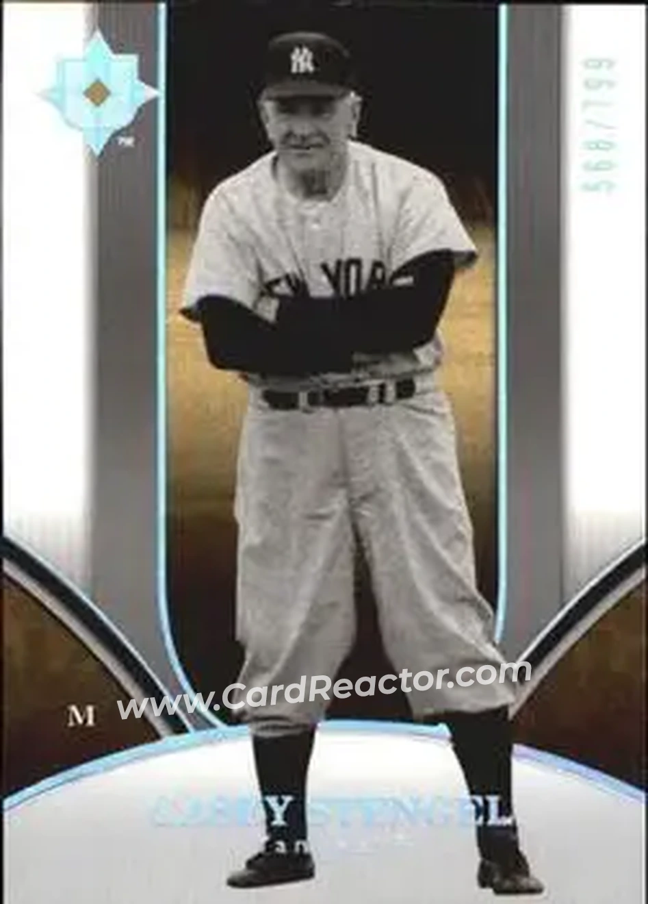 2006 Upper Deck Ultimate Collection #30 - Casey Stengel - New York Yankees - Front