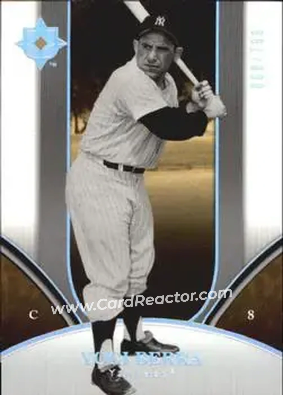 2006 Upper Deck Ultimate Collection #18 - Larry "Yogi" Berra - New York Yankees - Front 2006 Upper Deck Ultimate Collection #18 - Larry "Yogi" Berra - New York Yankees - Front