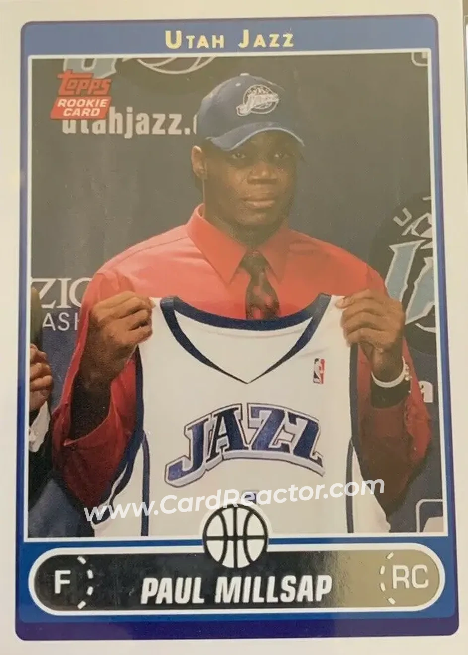 2006-07 Topps #253 - Paul Millsap - Utah Jazz - Front