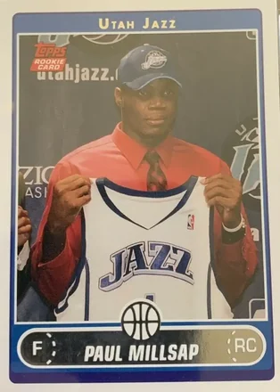 2006-07 Topps #253 - Paul Millsap - Utah Jazz