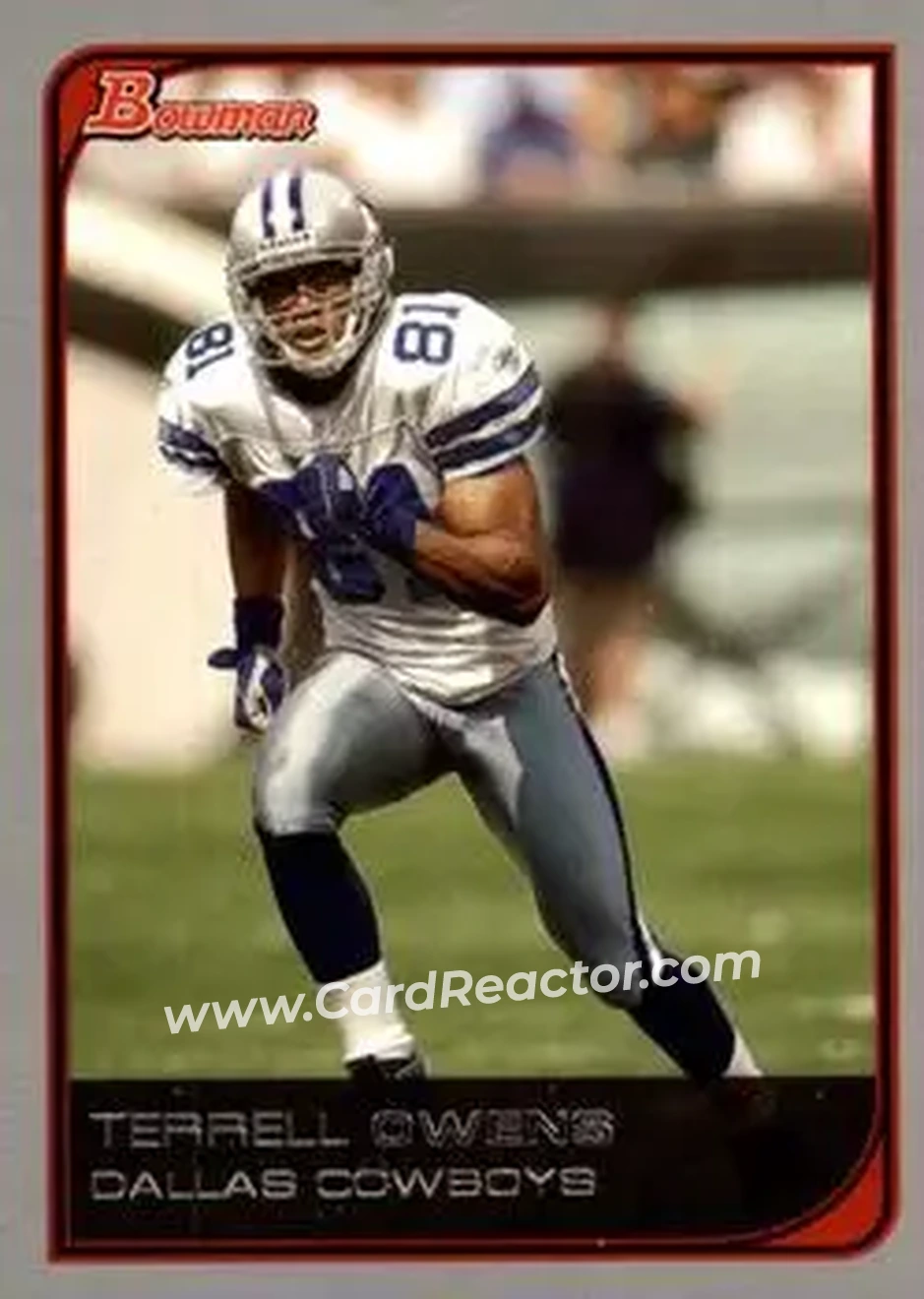 2006 Bowman #22 - Terrell Owens - Dallas Cowboys - Front