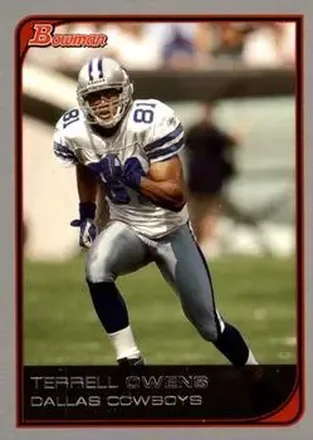 2006 Bowman #22 Terrell Owens
