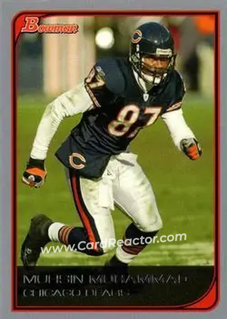 2006 Bowman #4 - Muhsin Muhammad - Chicago Bears - Front