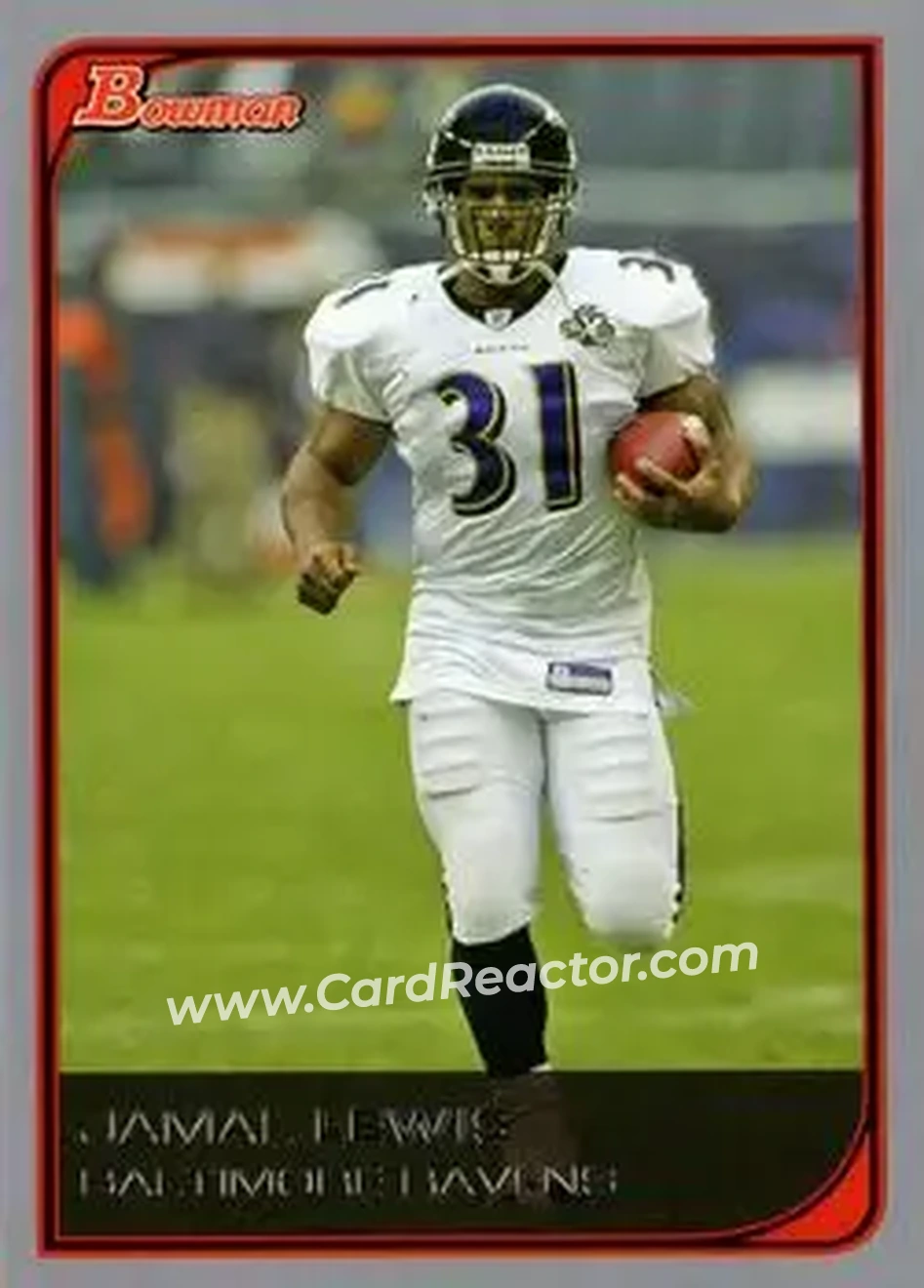2006 Bowman #5 - Jamal Lewis - Baltimore Ravens - Front