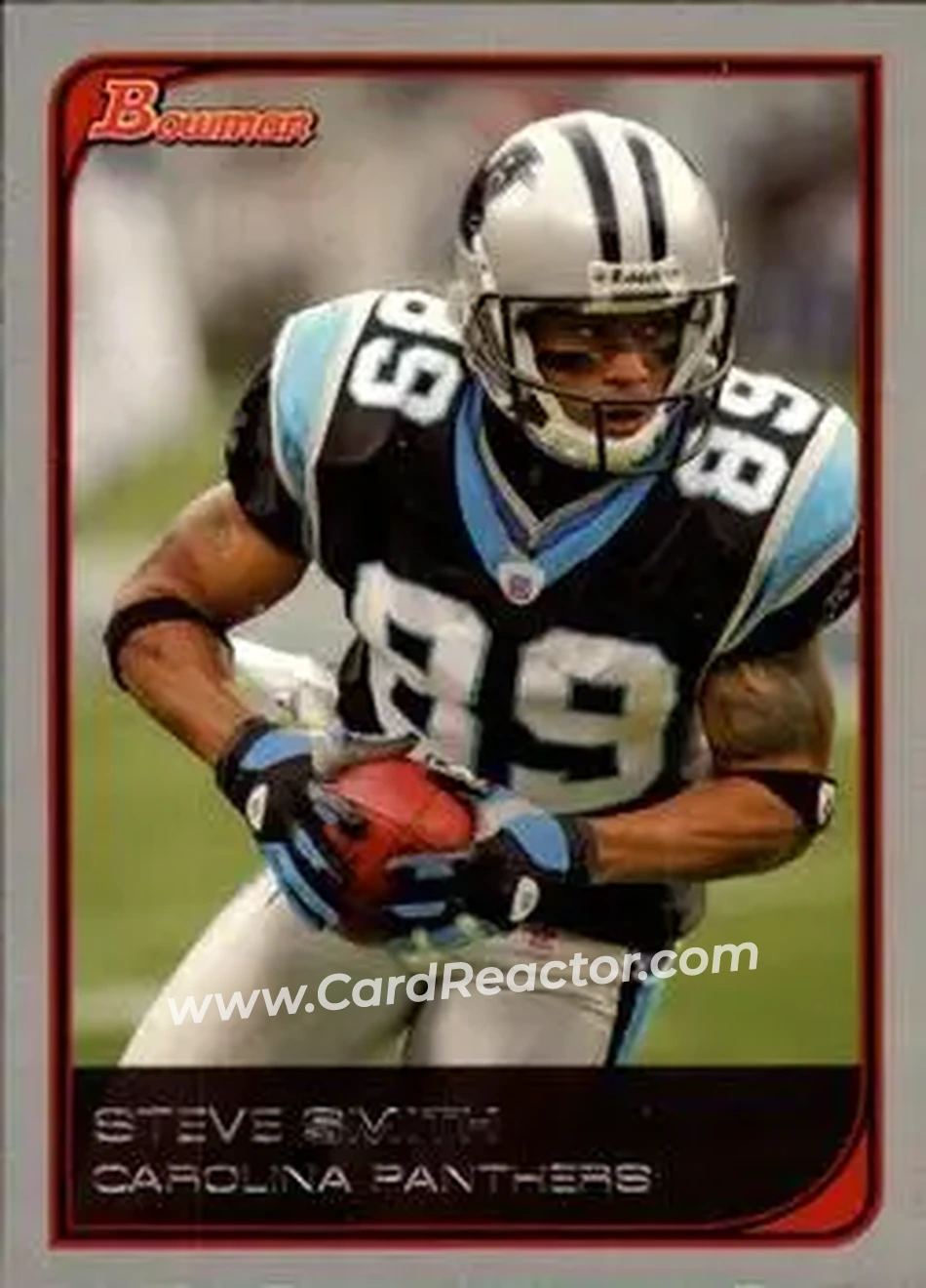 2006 Bowman #26 - Steve Smith Sr. - Carolina Panthers - Front