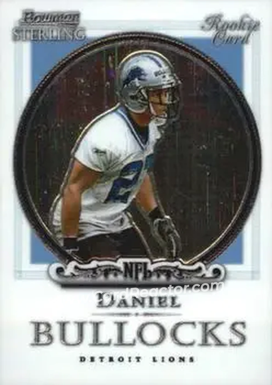 2006 Bowman Sterling #2 - Daniel Bullocks - Detroit Lions